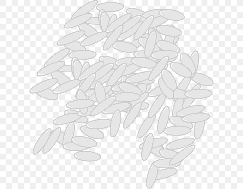 Rice Clip Art, PNG, 622x640px, Rice, Black And White, Drawing, Licence Cc0, Line Art Download Free