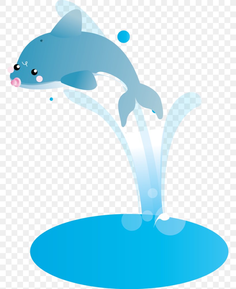 Dolphin Cuteness Clip Art, PNG, 768x1005px, Dolphin, Blue, Bottlenose Dolphin, Cetacea, Cuteness Download Free