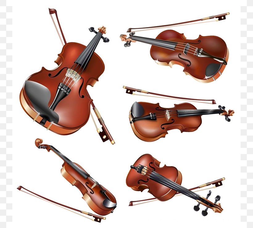 Violin Musical Instruments Vector Graphics Image, PNG, 740x740px, Watercolor, Cartoon, Flower, Frame, Heart Download Free