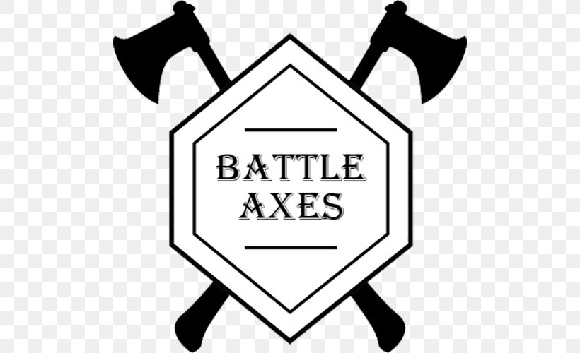 Battle Axes, LLC Brand Clip Art, PNG, 500x500px, Axe, Area, Artwork, Axe Throwing, Battle Axe Download Free