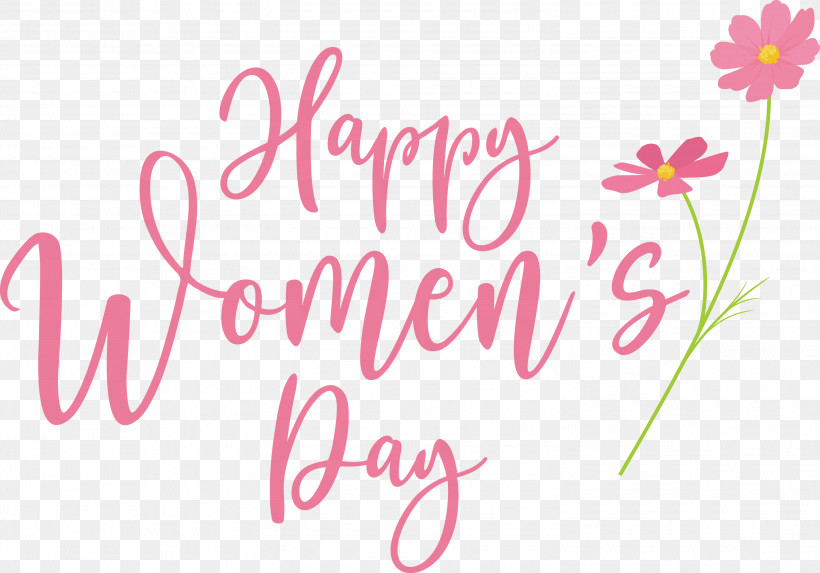 Happy Women’s Day, PNG, 3000x2097px,  Download Free