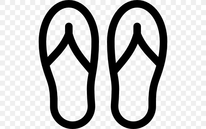 Slipper Flip-flops Footwear Shoe, PNG, 512x512px, Slipper, Area, Black And White, Fashion, Flipflops Download Free