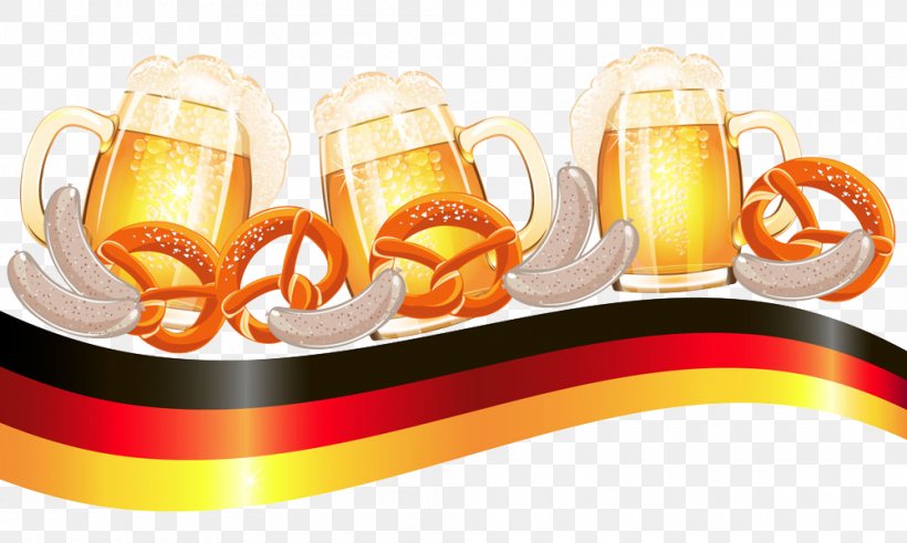 Beer Flag Of Germany Illustration, PNG, 1000x600px, Beer, Bread, Cartoon, Cup, Flag Of Germany Download Free
