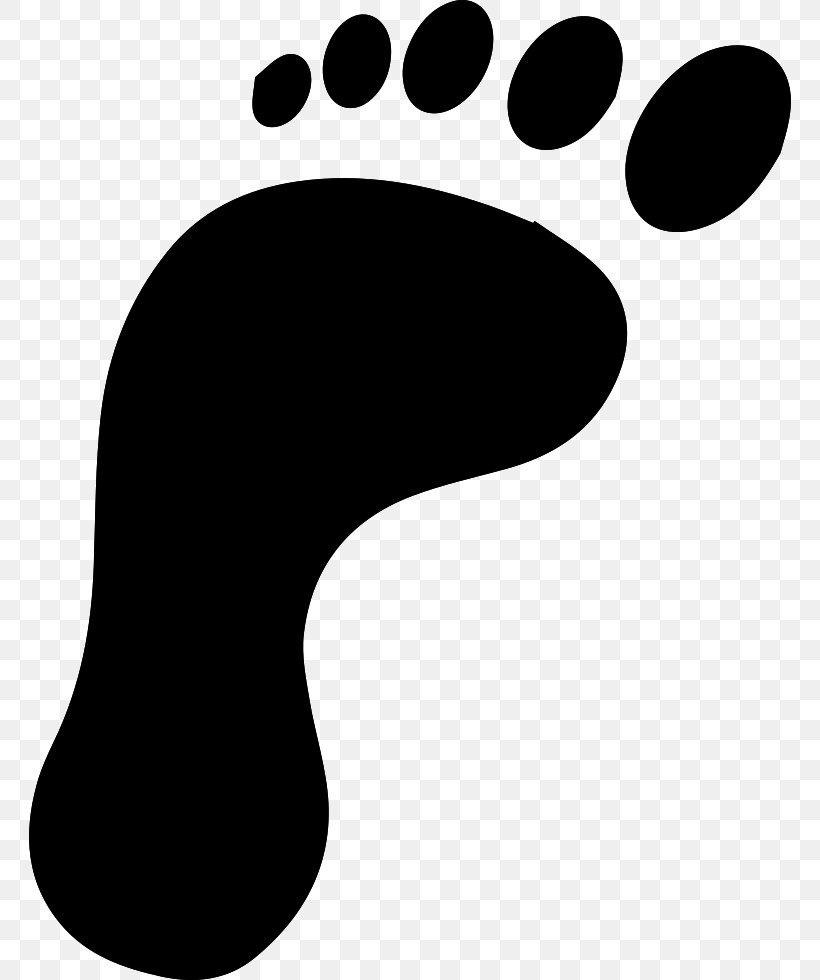 Clip Art Vector Graphics Footprint, PNG, 762x980px, Footprint, Black, Black And White, Foot, Monochrome Download Free