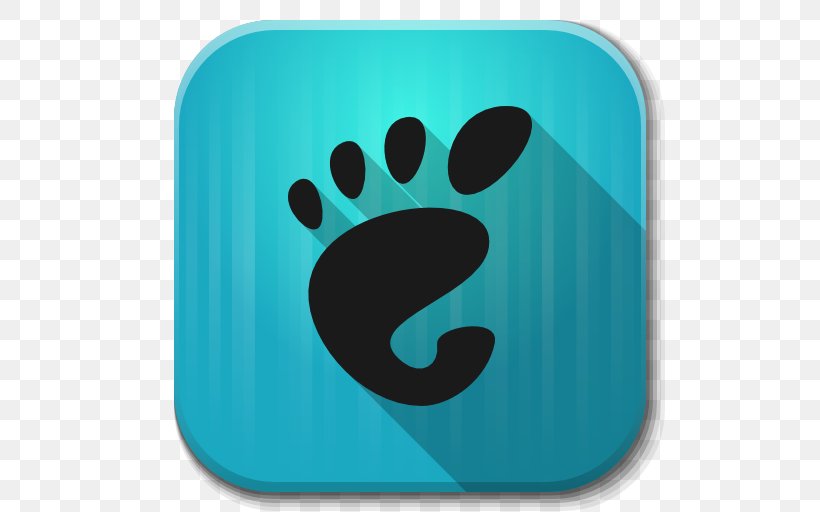 GNOME Shell Theme Application Software, PNG, 512x512px, Gnome, Aqua, Computer Accessory, Desktop Environment, Electric Blue Download Free