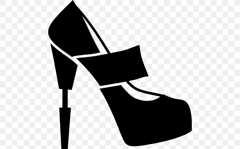 High-heeled Shoe Platform Shoe Absatz Clothing, PNG, 512x512px, Highheeled Shoe, Absatz, Black, Black And White, Boot Download Free