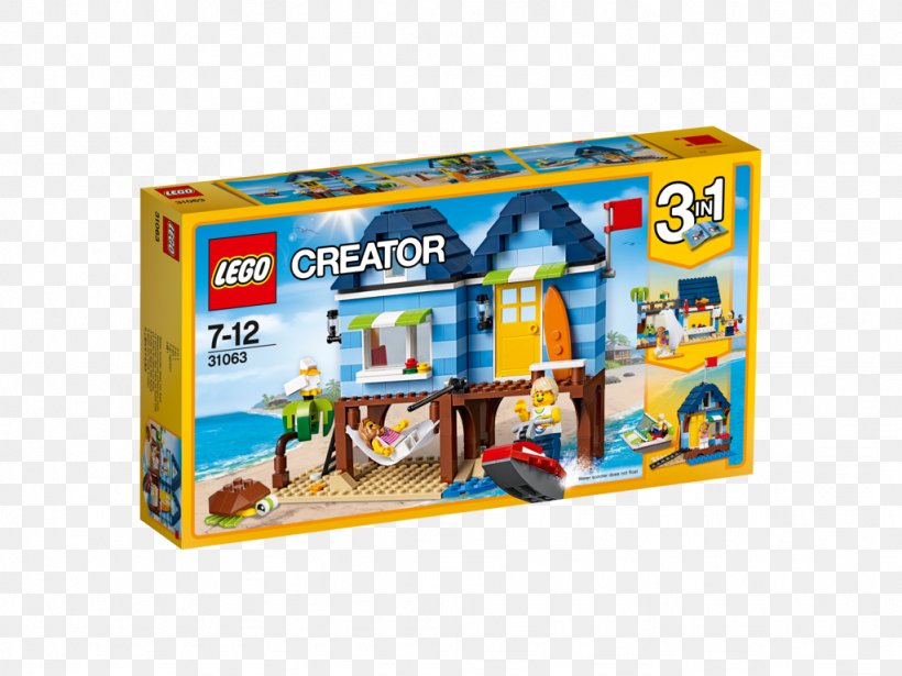 Lego Creator LEGO 31063 Creator Beachside Vacation Toy Block, PNG, 1024x768px, Lego Creator, Lego, Lego 4, Lego Canada, Lego City Download Free