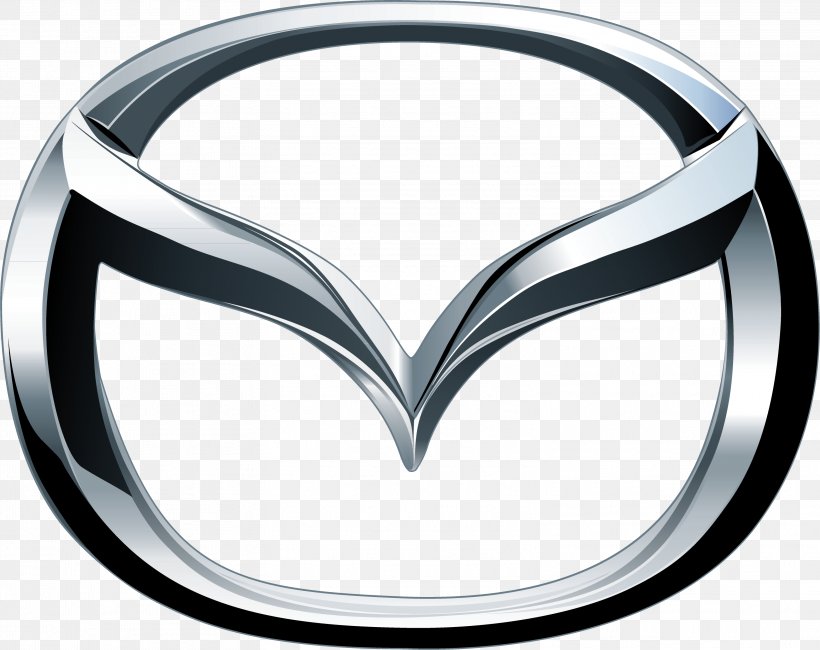 Mazda MX-5 Car Logo, PNG, 3141x2490px, Mazda, Automotive Design, Black And White, Body Jewelry, Brand Download Free