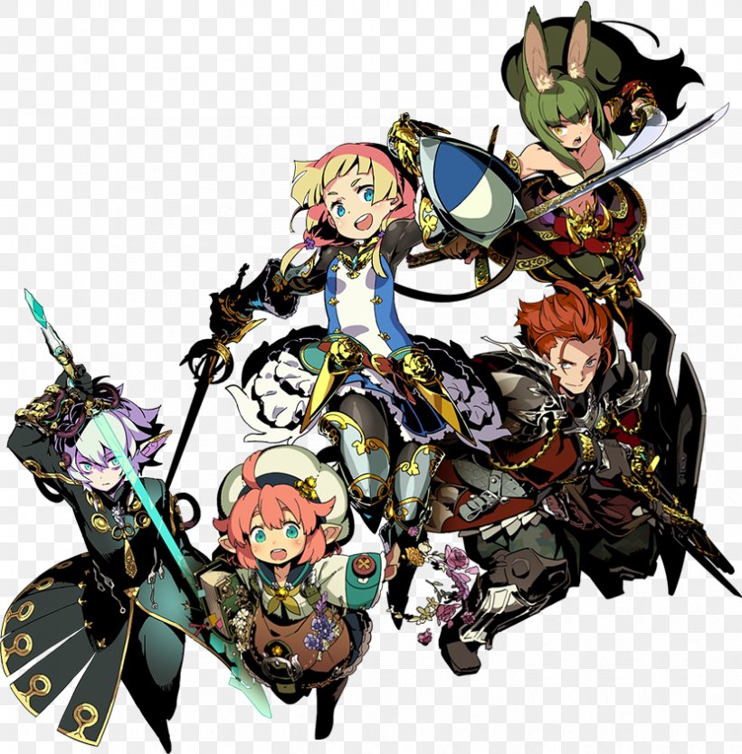 Etrian Odyssey V: Beyond The Myth Etrian Odyssey II: Heroes Of Lagaard Sekaiju No Meikyuu V Nagaki Shinwa No Hate Atlus PNG