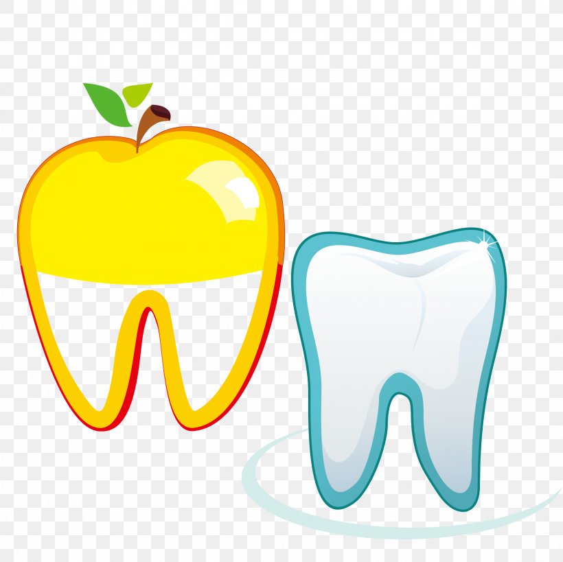 Tooth Euclidean Vector Clip Art, PNG, 2362x2362px, Watercolor, Cartoon, Flower, Frame, Heart Download Free