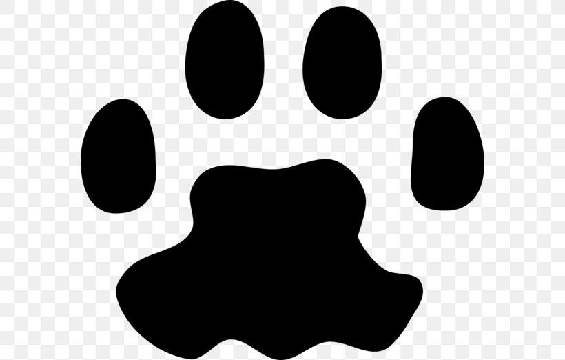 Polydactyl Cat Dog Paw, PNG, 586x522px, Cat, Animal, Animal Track, Black, Black And White Download Free