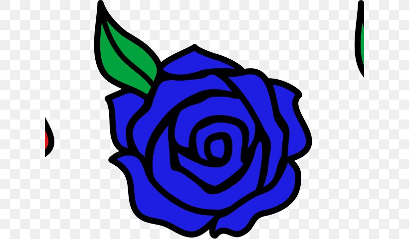 Clip Art Image Blue Rose Drawing, PNG, 640x480px, Blue Rose, Area, Artwork, Beach Rose, Cartoon Download Free