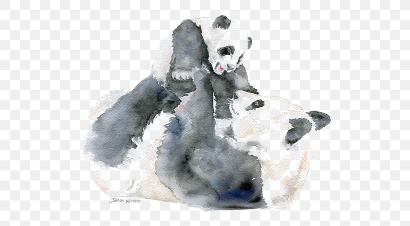 Giant Panda Bear Watercolor Painting Infant Mother, PNG, 564x451px, Giant Panda, Art, Bear, Child, Cuteness Download Free