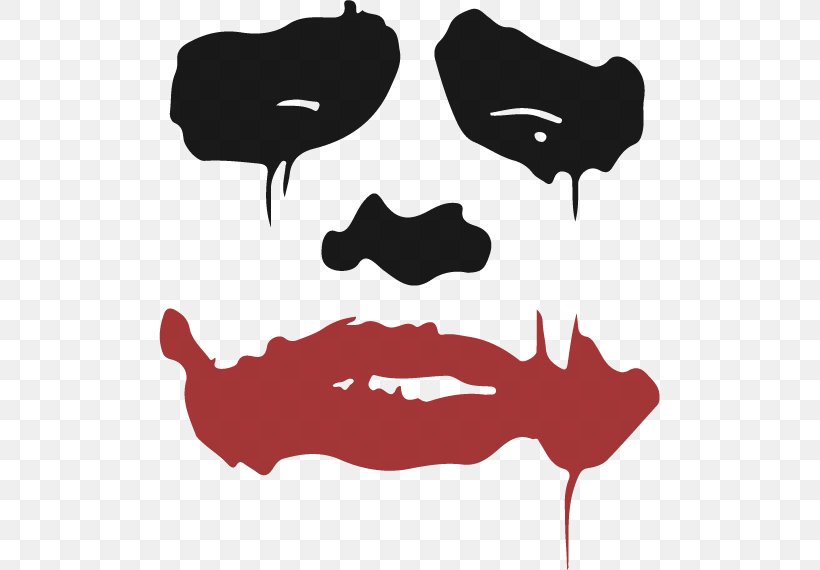 Joker Batman Black And White Clown, PNG, 501x570px, Watercolor, Cartoon, Flower, Frame, Heart Download Free