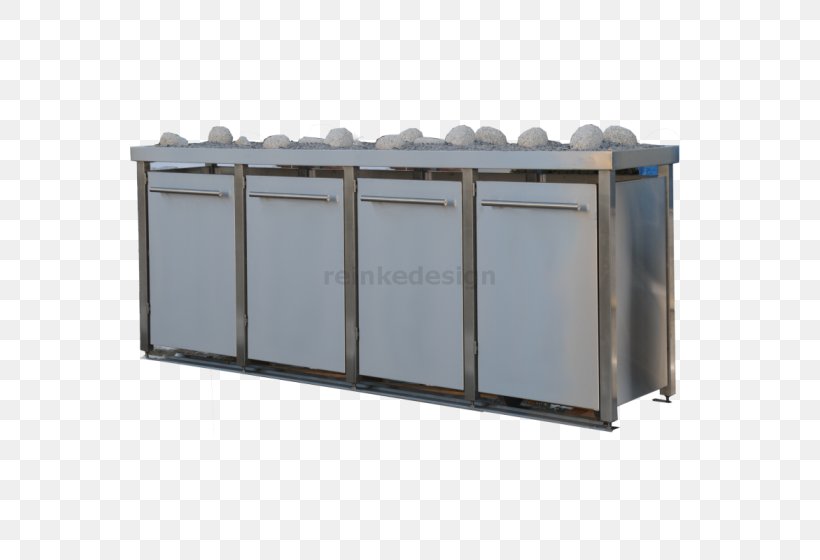 Mülltonnenbox Reinkedesign GmbH Edelstaal Wheelie Bin Rubbish Bins & Waste Paper Baskets, PNG, 560x560px, Reinkedesign Gmbh, Buffets Sideboards, Centimeter, Door, Edelstaal Download Free