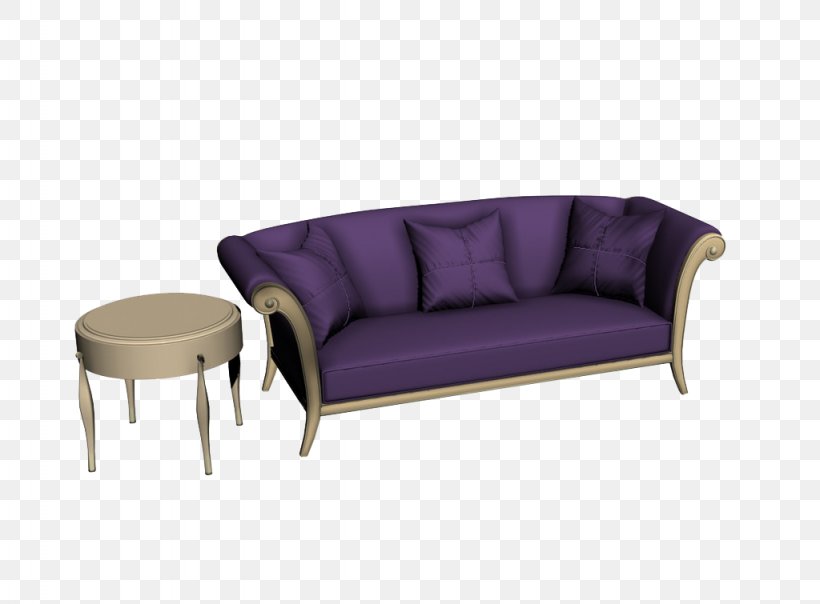 Sofa Bed Purple Couch Loveseat, PNG, 1024x755px, Sofa Bed, Chair, Coffee Table, Couch, Designer Download Free