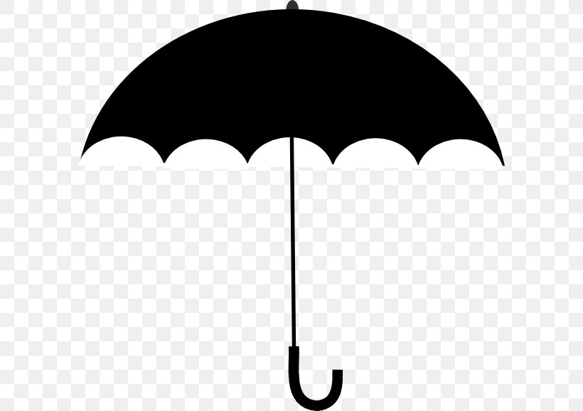 Umbrella Silhouette Clip Art, PNG, 600x578px, Umbrella, Black, Black And White, Fashion Accessory, Free Content Download Free