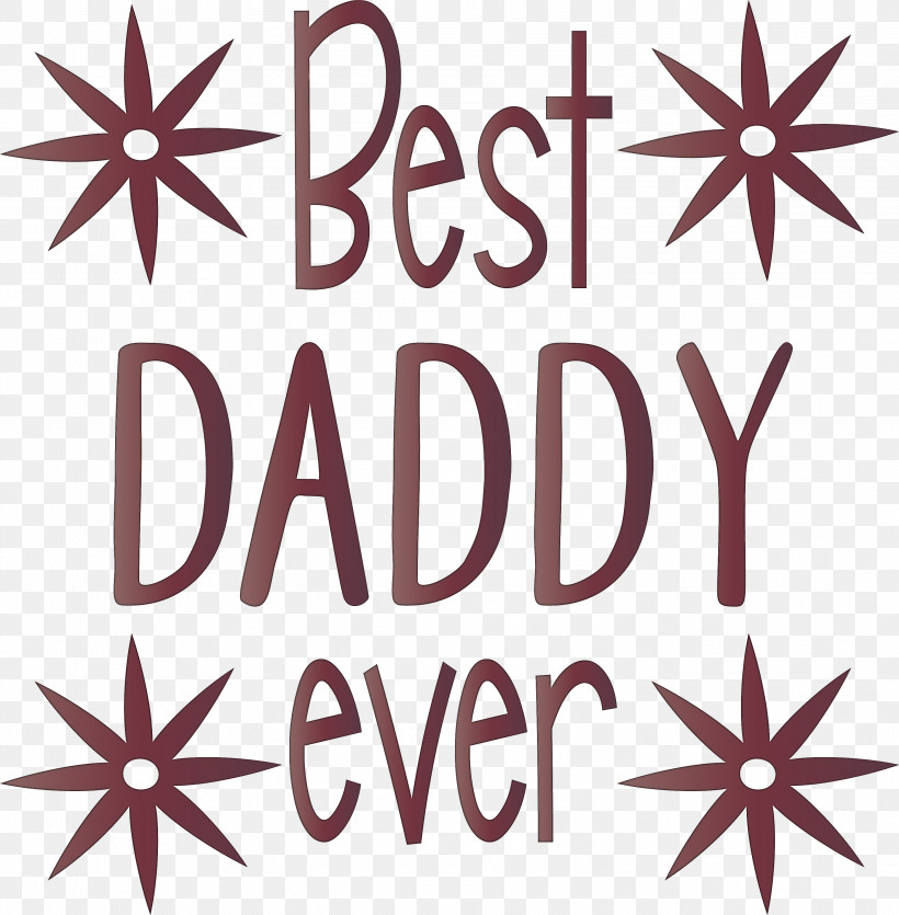 Best Daddy Ever Happy Fathers Day, PNG, 2944x3000px, Best Daddy Ever, Biology, Geometry, Happy Fathers Day, Leaf Download Free