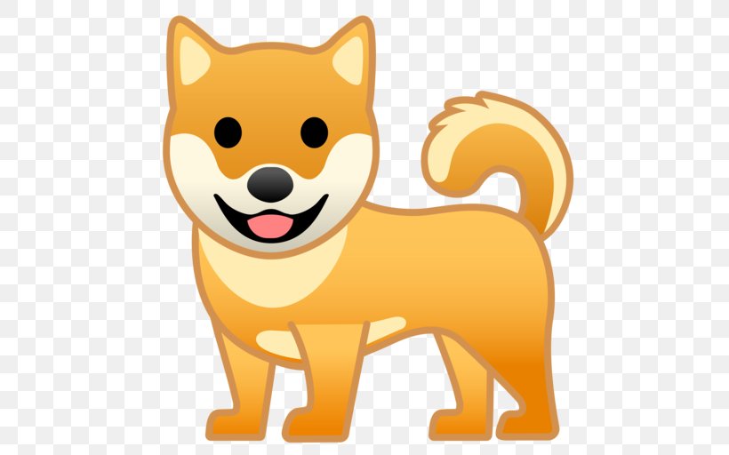 Emoji Dog Google Android Noto Fonts, PNG, 512x512px, Emoji, Android, Android Oreo, Android Version History, Carnivoran Download Free