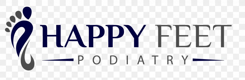 Happy Feet Podiatry Merrilands Medical Centre Livonia Logo, PNG, 2317x759px, Happy Feet Podiatry, Blue, Brand, Clinic, Happy Feet Download Free