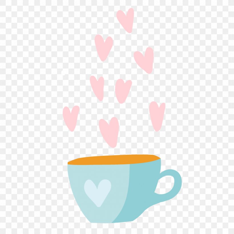 Coffee Cup Pattern, PNG, 850x850px, Coffee Cup, Cup, Drinkware, Heart, Tableware Download Free
