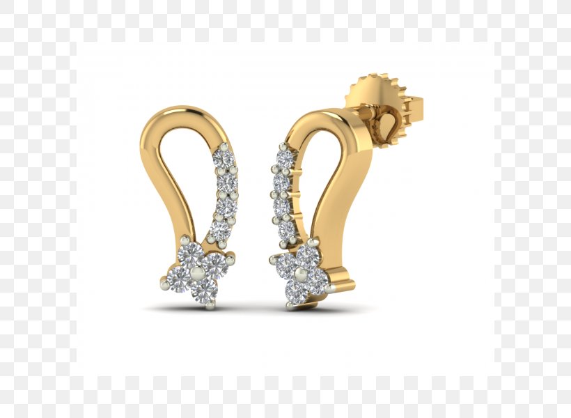 Earring Body Jewellery Gold Diamond, PNG, 600x600px, Earring, Body Jewellery, Body Jewelry, Clothing, Colored Gold Download Free