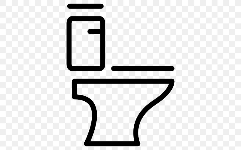 Flush Toilet Bathroom, PNG, 512x512px, Toilet, Apartment, Area, Bathroom, Black And White Download Free