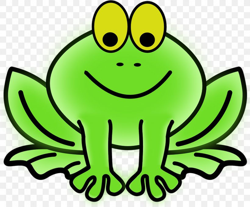 Frog Clip Art Openclipart Vector Graphics Free Content, PNG, 848x704px, Frog, Amphibian, Artwork, Cartoon, Document Download Free