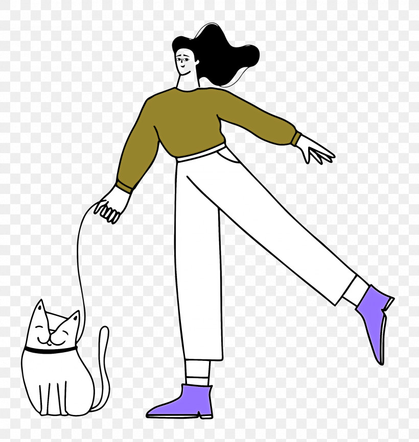 Walking The Cat, PNG, 2366x2500px, Shoe, Cartoon, Character, Human, Sports Equipment Download Free