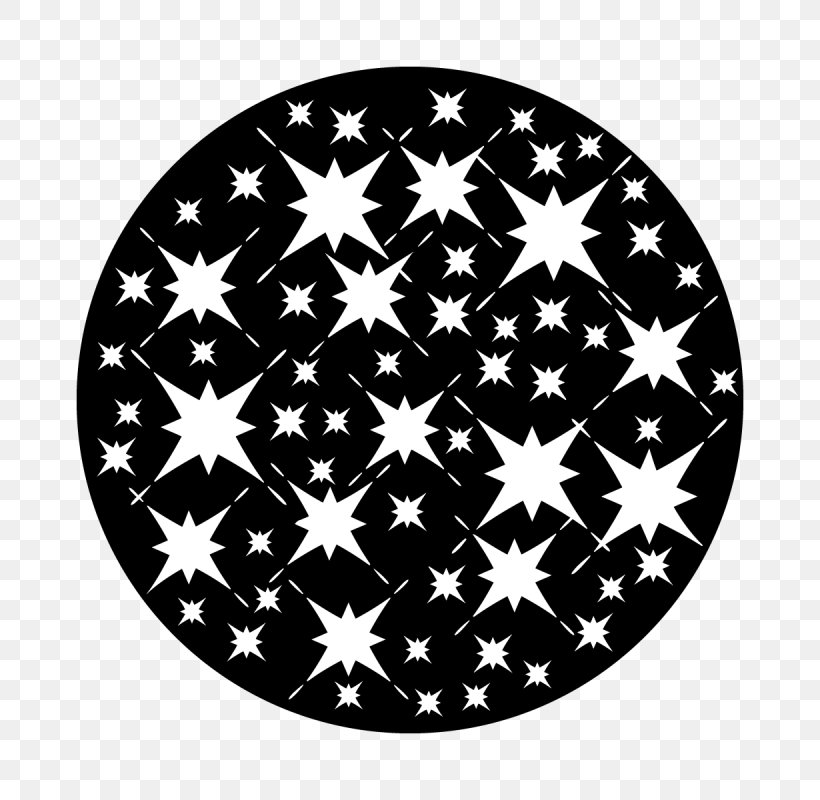 Circle Gobo White Steel Star, PNG, 800x800px, Gobo, Black And White, Breakup, Star, Steel Download Free