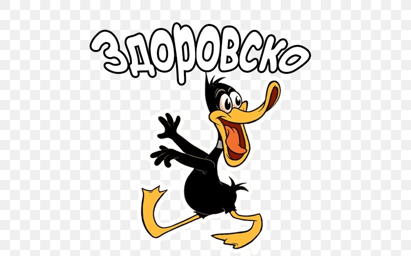 Daffy Duck Donald Duck Elmer Fudd Porky Pig Melissa Duck, PNG, 512x512px, Daffy Duck, Animated Cartoon, Bird, Cartoon, Daffy Download Free