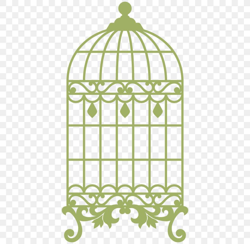 Birdcage Paper Stencil Wall Decal, PNG, 800x800px, Bird, Area, Birdcage, Branch, Cage Download Free