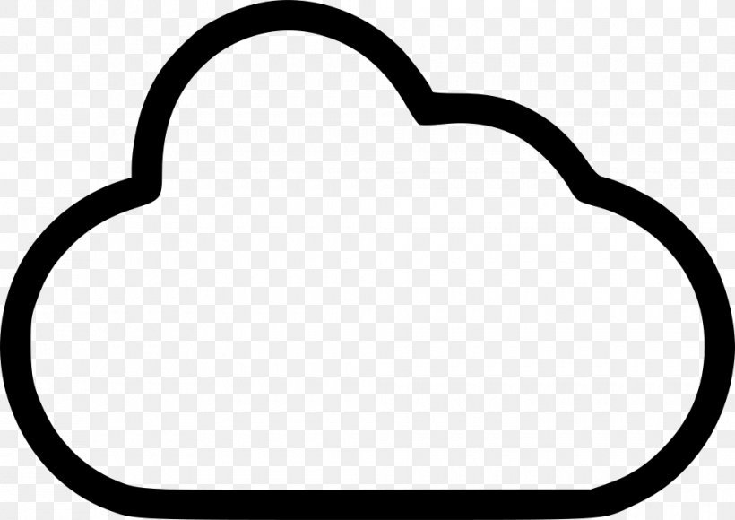 Cloud Computing Clip Art, PNG, 980x694px, Cloud Computing, Area, Black, Black And White, Cdr Download Free