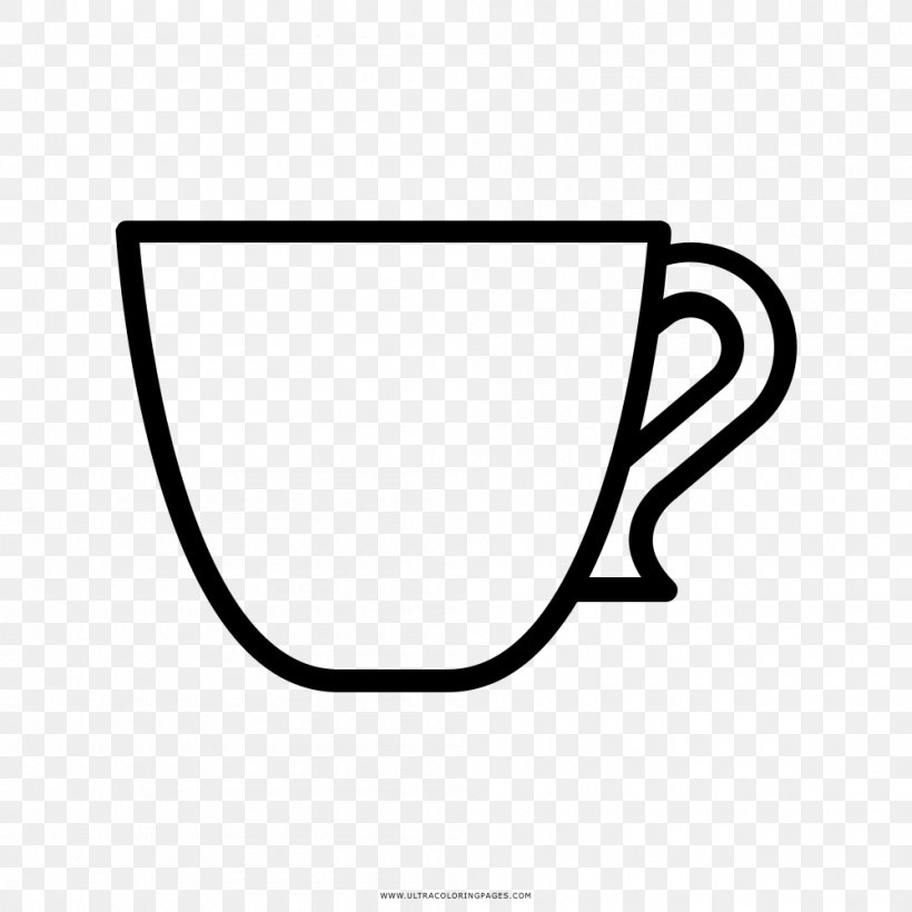 Coffee Cup Mug Drawing Teacup, PNG, 1000x1000px, Coffee, Black, Black And White, Brand, Child Download Free
