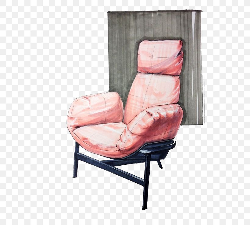 Eames Lounge Chair Industrial Design Drawing Interior Design Services Sketch, PNG, 564x739px, Eames Lounge Chair, Architecture, Car Seat Cover, Chair, Comfort Download Free