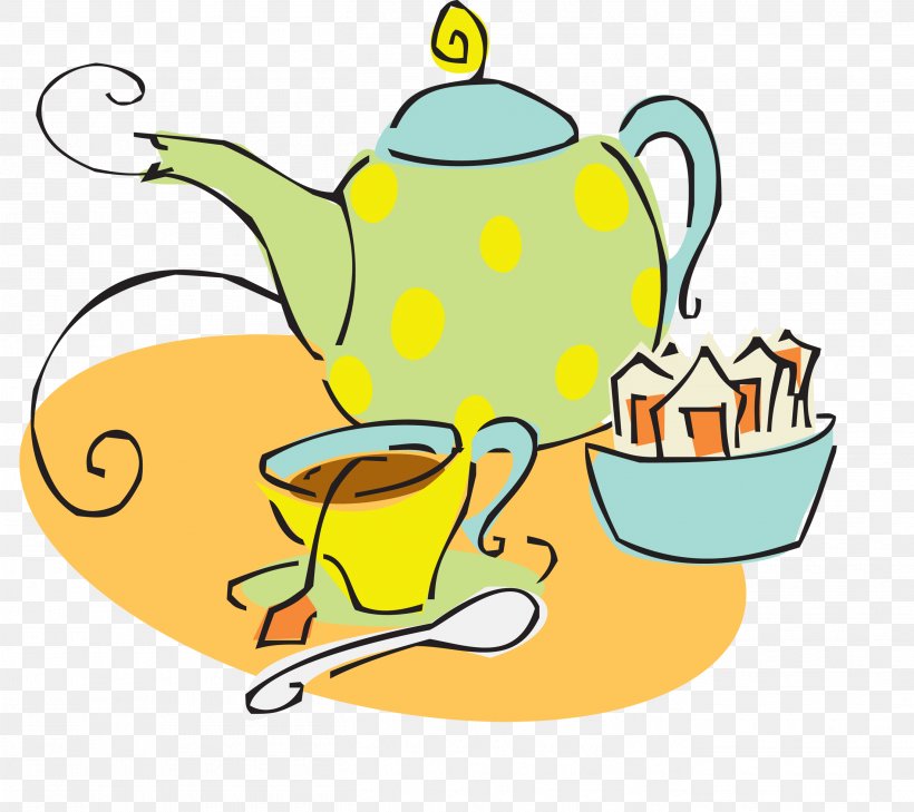 Teapot Teacup Clip Art, PNG, 2716x2416px, Tea, Area, Artwork, Cartoon, Digital Image Download Free