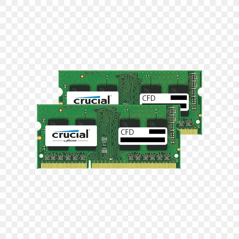 DDR3 SDRAM Laptop Flash Memory SO-DIMM, PNG, 1000x1000px, Ram, Cfd Sales, Computer Component, Computer Data Storage, Ddr3 Sdram Download Free