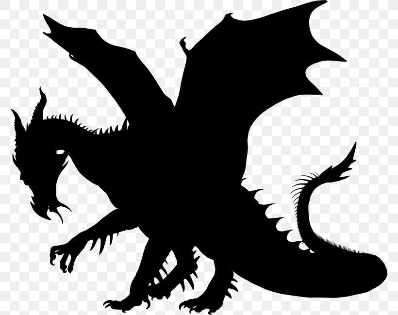 Dragon Clip Art, PNG, 778x649px, Dragon, Black And White, Chinese Dragon, Drawing, Fauna Download Free