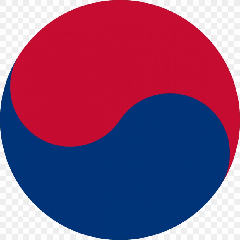 Flag Of South Korea Yin And Yang Taegeuk Korean, PNG, 1200x1200px, South Korea, Area, Blue, Flag, Flag Of South Korea Download Free
