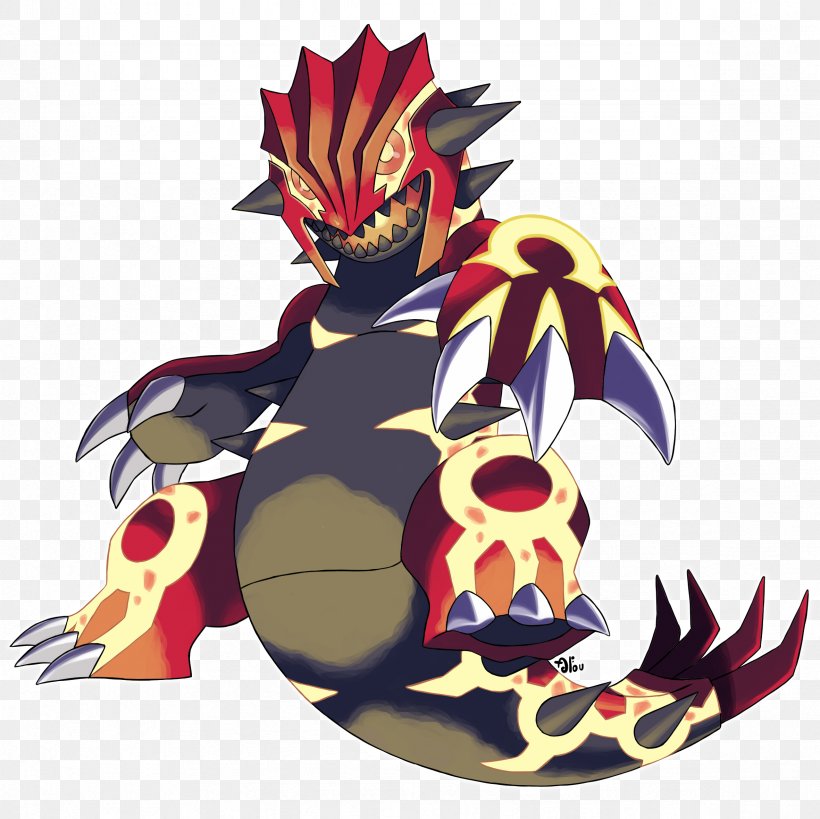 Kyogre Et Groudon Pokémon Omega Ruby And Alpha Sapphire Pokémon Ruby And Sapphire Kyogre Et Groudon, PNG, 2362x2362px, Groudon, Beedrill, Dragon, Drawing, Fictional Character Download Free