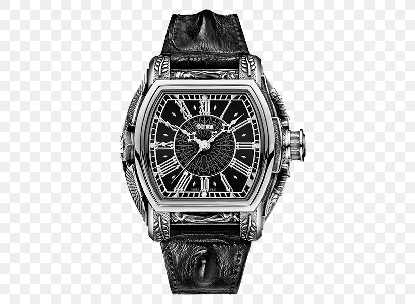 Mechanical Watch Clock International Watch Company Tissot, PNG, 600x600px, Watch, Automatic Watch, Black And White, Brand, Clock Download Free