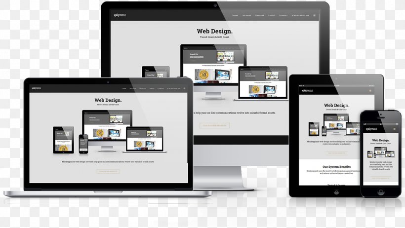 Responsive Web Design Web Development Graphic Design, PNG, 1100x620px, Responsive Web Design, Brand, Communication, Display Device, Electronics Download Free