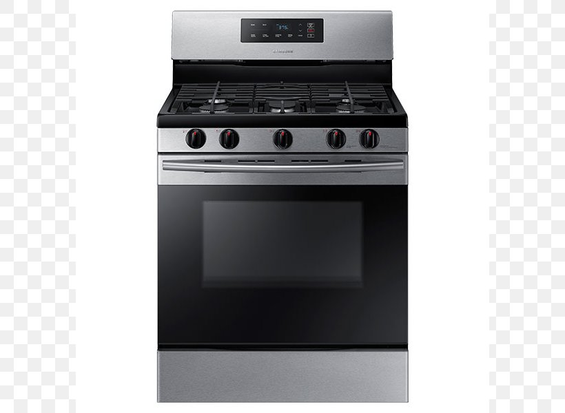 Samsung NX58H5600 Cooking Ranges Home Appliance Gas Stove, PNG, 800x600px, Samsung, Convection, Convection Oven, Cooking, Cooking Ranges Download Free