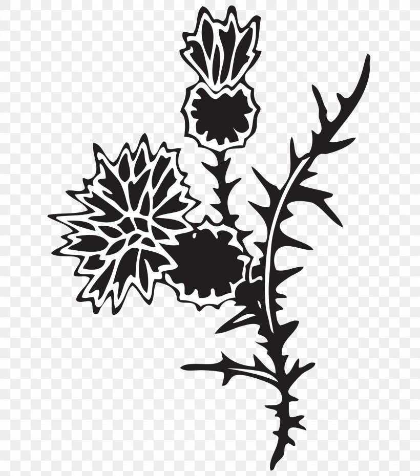 Flower Ornament Euclidean Vector Pattern, PNG, 1540x1748px, Flower, Art, Black And White, Branch, Drawing Download Free