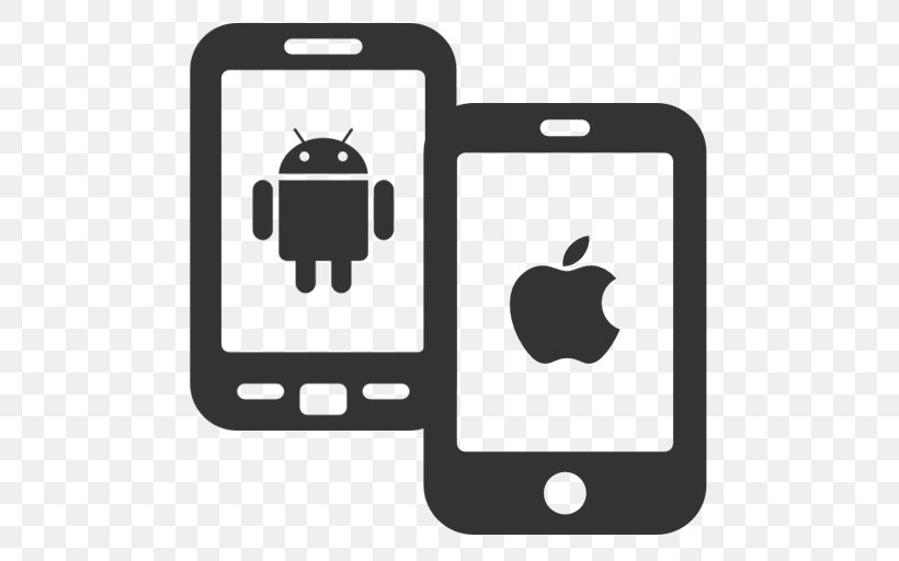 Android IPhone Handheld Devices, PNG, 512x512px, Android, Android Software Development, App Store Optimization, Black, Black And White Download Free