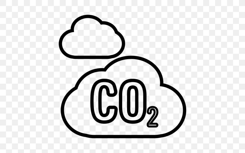 Carbon Dioxide Clip Art, PNG, 512x512px, Carbon Dioxide, Area, Atmosphere Of Earth, Black, Black And White Download Free