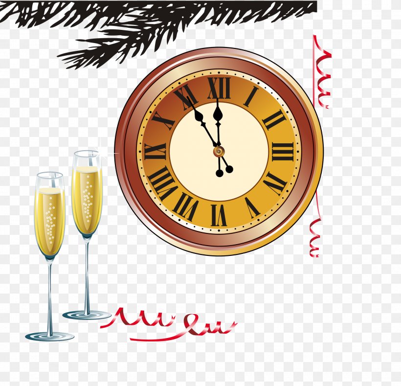 Champagne Clock Clip Art, PNG, 2215x2133px, Champagne, Alarm Clock, Clock, Drinkware, Home Accessories Download Free