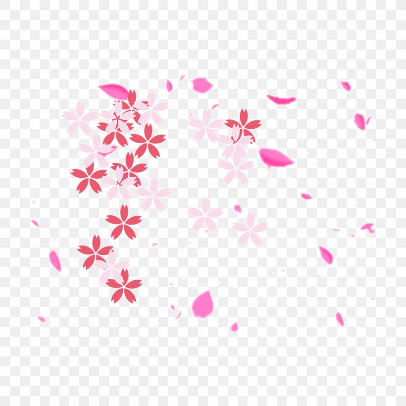 Cherry Blossom Vector Graphics Image Design, PNG, 1000x1000px, Cherry Blossom, Art, Color, Drawing, Flower Download Free
