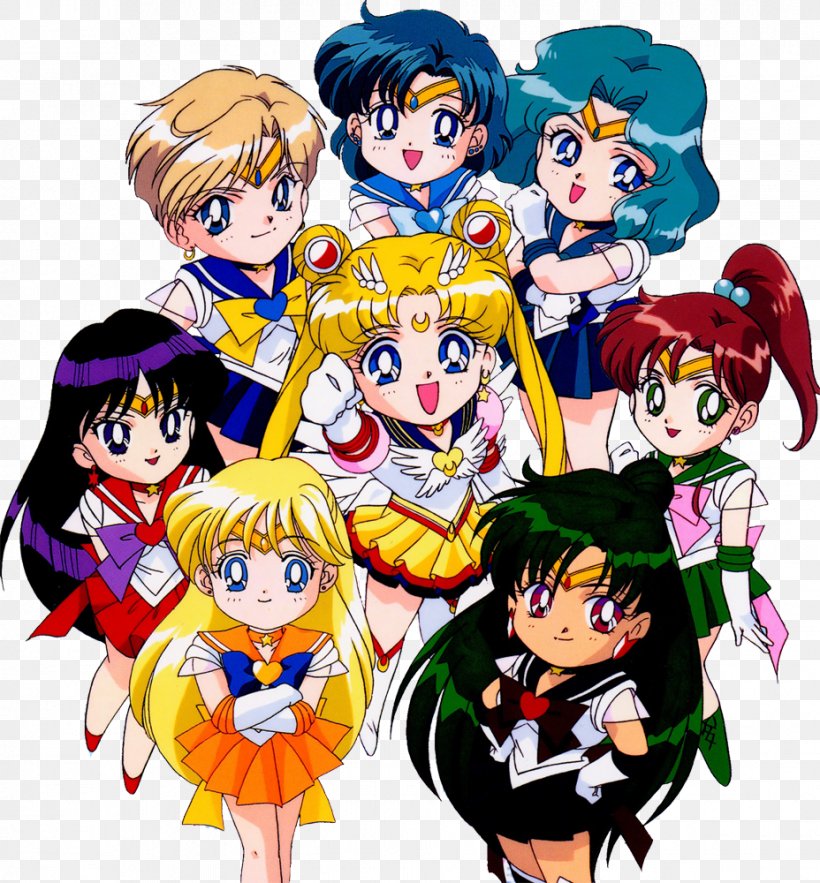 Sailor Moon Sailor Venus Chibiusa Sailor Jupiter Sailor Mercury, PNG, 928x1000px, Watercolor, Cartoon, Flower, Frame, Heart Download Free
