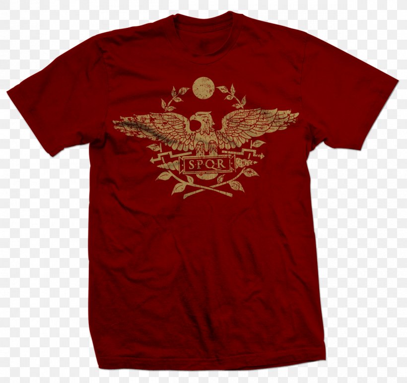 T-shirt Roman Empire SPQR Roman Legion Legio XIII Gemina, PNG, 1200x1130px, Tshirt, Active Shirt, Aquila, Brand, Legio Xii Fulminata Download Free